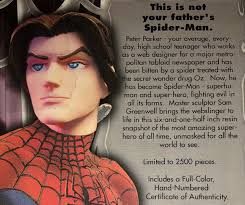 Marvel Comics Diamond Select Tower Records Exclusive Sam Greenwell Ultimate  Spider Man Limited Peter Parker Bust,