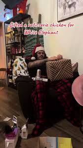 Genius White Elephant gift 🎅🏼🐘 #whiteelephant #rotisseriechicken #fyp  @Stephanie Dillinger