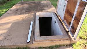 Aberdeen city workers prep storm shelters. Tornado Shelter In My Backyard Youtube