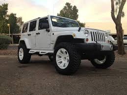 Black And White Wheels For Jeep Wrangler Lovin These White Rims To Put On My White Jeep Jeep Truck White Jeep Jeep Wrangler