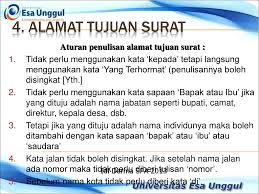 Bila dalam surat gugatan terdapat kesalahan seperti ini: Menulis Surat Dinas Ppt Download