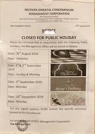 Discover the 2021 public holidays calendar for selangor and plan for your vacation now. Moc Community Posts Facebook