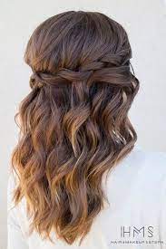 Easy Loose Waterfall Braid Hairstyles For Medium Length Hair Long Hair Styles Hair Styles Hair Styles 2016