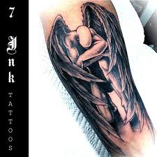 In the arms of an angel tattoo. Falling Angel Tattoos Google Search Fallen Angel Tattoo Dark Tattoos For Men Fallen Angel