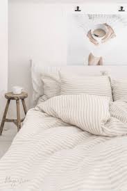 Over 80+ color choices, custom size made to fit your comforter. Invite Coziness Into Your Bedroom With Pure Linen Bedding In Striped In Natural Linen Duve Duvet Cover Master Bedroom Bedding Sets Master Bedroom Bedding Sets