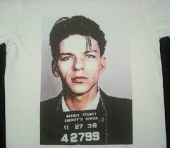 Frank Sinatra Mugshot T-shirt Sizes Available S-3XL