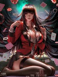 kakegurui jabami yumeko hentai pictures by liang xing about breasts(乳)  playing_cards(トランプカード) white_shirt(ホワイトシャツ) - Image Doujin (Page 2)