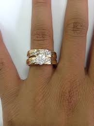 Rings On Hand Bridal Set Br519y Engagement Ring And Ladies Wedding Band Engagement Rings Couple Wedding Rings Engagement Engagement Ring Wedding Band
