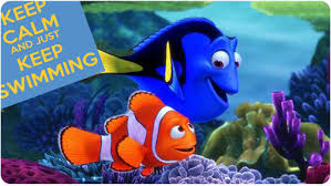 As dory goes through each obstacle to find her parents, the strategies her parents taught her become quite evident. Just Keep Swimming My Fisher Grad Life