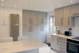 Grey marble effect worktop offcuts, from magnet, approx. High Gloss Grey Gloss Real Kitchens