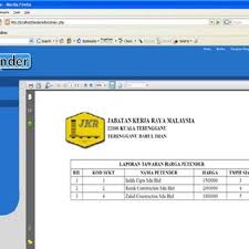 Apa yang kementerian kerja raya providekan kepada orang awam terutamanya orang muda? Tender Reports In Addition This System Integrates The Structure Of Download Scientific Diagram