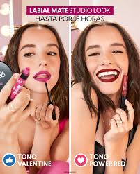 VERSUS de Labiales Mate Studio Look! ¿Tono Valentine o Power Red?😍 Nos  fascinan porque son de larga duración, no transfieren y no resecan los  labios ✨