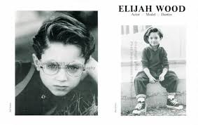 Elijah Wood S Comp Card As A Child Actor Actors Child Actors Elijah Wood
