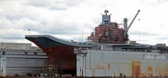 russia's giant dry dock sank with an