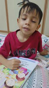 Ahmad Ammar Arif reading story book🌹❤️