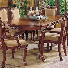 The set combines a kitchen island's spacious functionality with a traditional formal dining set's luxurious appeal. Harmony Dining Room Set Cherry Dinning Table Design Dining Room Furniture Collections Unique Dining Room