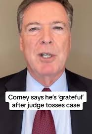 James Comey Grateful for Legal Ruling Dismissal