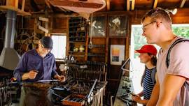 Benjamin Blacksmith Shop Opening Day
