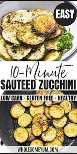 Sauteed Zucchini Recipe Best Zucchini Recipes Sauteed Zucchini Recipes Zucchini Recipes Healthy