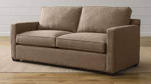 Davis Queen Sleeper Sofa The Davis Sofa Is A Best Seller For Crate Barrel And The Sleeper Version Gets Equally High Re Full Sleeper Sofa Sleeper Sofa Sofa