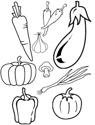 Home Cornucopia Craft Vegetable Coloring Pages Vegetable Crafts