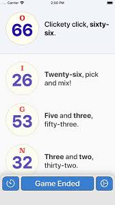 Bingo caller machine works with any bingo cards, you can purchase them or even print out your own bingo cards. Bingo Machine Number Caller By Benjamin Mayo Ios United States Searchman App Data Information