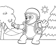 Agent Oso Coloring Pages For Kids Printable Free Special Agent Oso Coloring Pages For Kids Free Coloring Pages Cartoon Coloring Pages