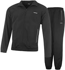 Donnay Woven Men's Jogging Suit – Black black Size:XL : Amazon.co.uk:  Clothing