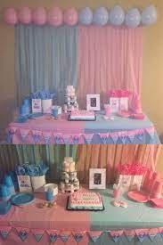 Gender Reveal Party Decoration I Did For My Reveal Shower Gender Reveal Party Decorations Gender Reveal Decorations Unique Gender Reveal Party Ideas
