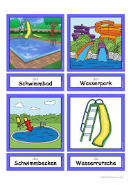 Sommer 4 Flashcards Klein Speicherkarte Daf Lehrer Wortkarte