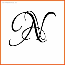 9 Capital N In Cursive Operation Lettering Alphabet Fonts Lettering Alphabet Tattoo Lettering The cursive text style is also used widely in the arabic language and is a major part of islamic art as well. 9 capital n in cursive operation