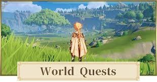 All World Quest List Locations How To Unlock Genshin Impact Gamewith