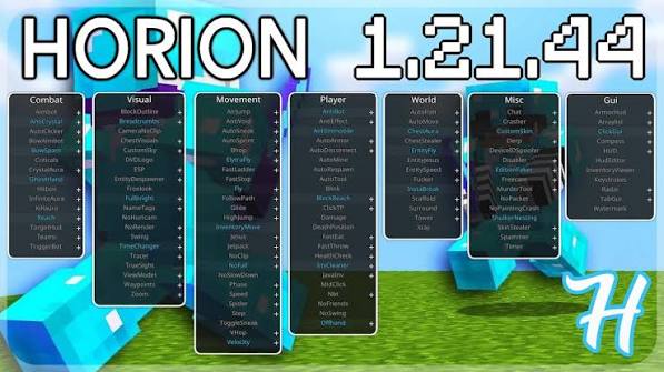 Horion Client Ultimate Assistant Preview