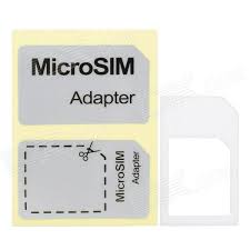 Altering sim card adapters might sound quite difficult at first. Micro Sim Card To Standard Sim Card Adapter White Buy At The Price Of 1 11 In Dx Com Imall Com