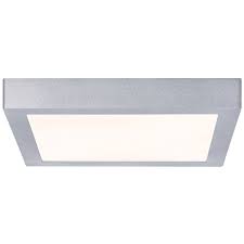 paulmann led deckenleuchte lunar chrom matt 30 cm eckig eek a a kaufen bei obi paulmann led led deckenleuchte deckenlampe