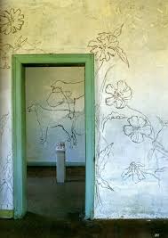House Tour Jean Cocteau S Villa Santo Sospir Mural Scandinavia Design Wall Painting