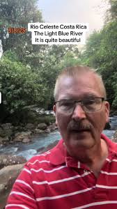 Costa Rica Rio Celeste Light Blue River Tourism #costarica #costarica ...