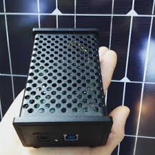 We've seen fpga hardware bitcoin mining in the past. Atomminer Am01 Fpga Crypto Miner