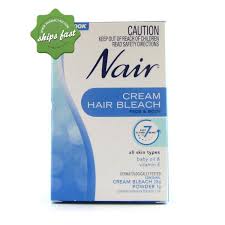 nair cream hair bleach for face and