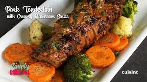Maybe you would like to learn more about one of these? Pork Tenderloin W Creamy Mushroom Sauce Mmhmm Youtube