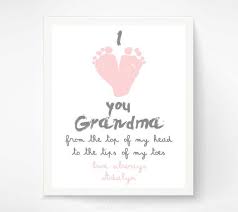 Personalized Mother S Day Gift For Grandma From Baby I Etsy Personalized Mother S Day Gifts Baby Crafts Mothers Day Crafts