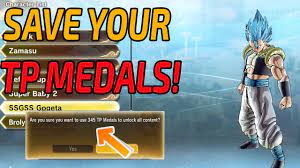 Maybe you would like to learn more about one of these? You Will Need A Lot Of Tp Medals For The Free Update Dragon Ball Xenoverse 2 Youtube
