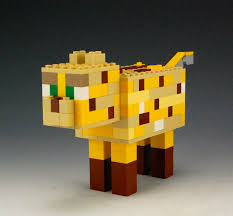 Lego Minecraft Ocelot By Brickbum Lego Minecraft Minecraft Minecraft Creations