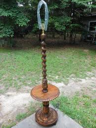 Vintage French Oak Carved Base Barley Twist Floor Lamp Rewired To Usa Standards Ebay Want Want Want Want Want French Oak French Vintage Floor Lamp