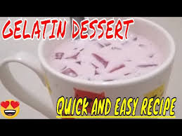 Coffee jelly is a jelly dessert, which is flavored with coffee and sugar. How To Make Gelatin Dessert Simple Pinoy Dessert Recipe Panlasang Pinoy