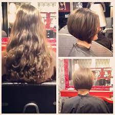 avant apres umstyling frisuren haarlange