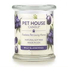 Pet odor exterminator candle mulberry & spice 13 ounce. Pet Odor Exterminator Candle Blueberry Cobbler Lovelypet