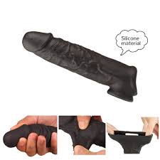 Buy Penis Sleeve 6.7 Inch 70% r Ultra-Lifelike Fantasy X-Tensions Extender  Extension Chastity Extension Cock Sleeves Dick Sock Reusable Condoms for  Men -Black-2 Online at desertcartTunisia