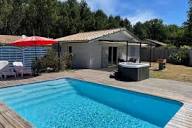 Chalet Pistacia 4 pers avec piscine privée couverte chauffée et ...