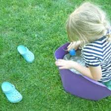 Spielen sie lustige und lehrreiche spiele. Challenge Mit Wasser Kreidebomben Kinder Diy Trends